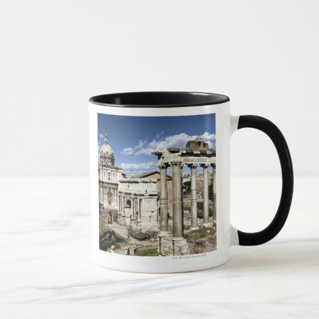 Römisches Forum, Rom, Italien Tasse (Rechts)