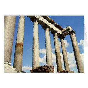 Römisches Forum-trockene Bürste