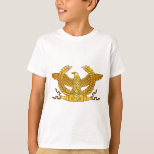 Römisches goldenes Eagle T-Shirt