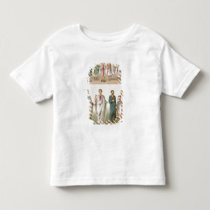 Römisches Kleid, von "Trachten der Voelker", 1864 Kleinkind T-shirt