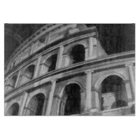 Römisches Kolosseum mit architektonischen Zeichnun