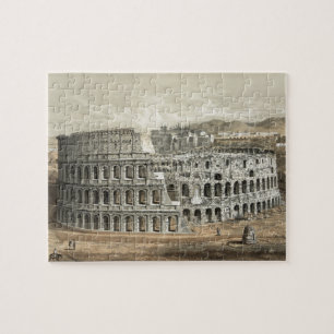 Römisches Kolosseum Vintage Art Puzzle