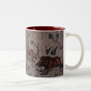 Römisches Mosaik Zweifarbige Tasse