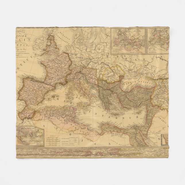 Römisches Reich 2 Fleecedecke (Vorderseite (Horizontal))