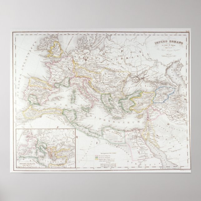 Römisches Reich Poster (Vorne)