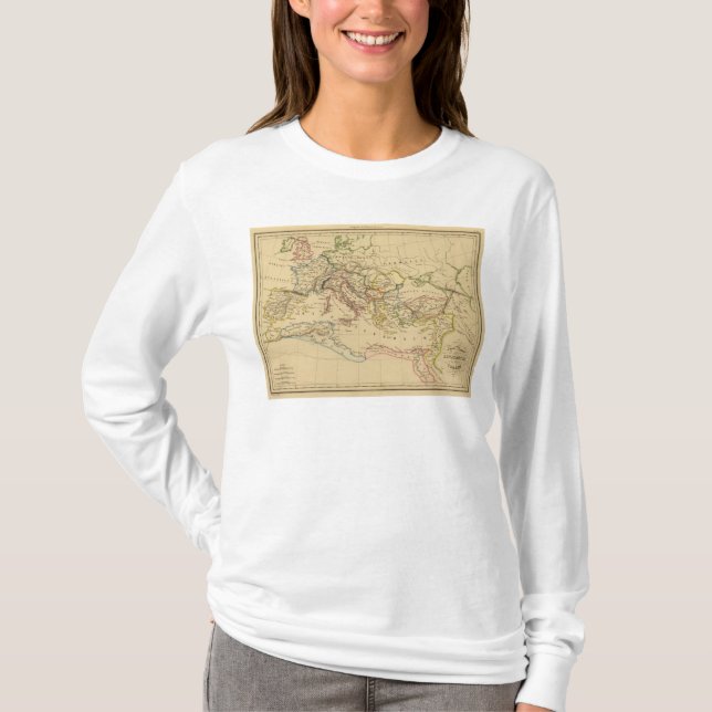 Römisches Reich unter Constantine und Trajan T-Shirt (Vorderseite)