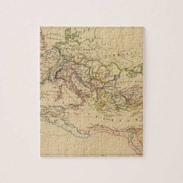 Römisches Reich unter Konstantine und Trajan Puzzle (Vertikal)