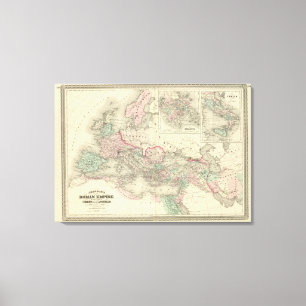 Römisches Reich zu der Zeit Christus Leinwanddruck