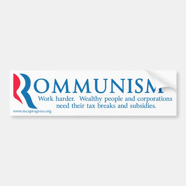 Rommunism Autoaufkleber (Vorne)