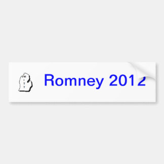 Romney Autoaufkleber 2012