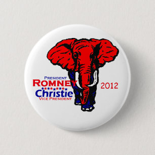 Romney Christie Button