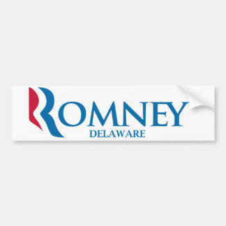 Romney Delaware Autoaufkleber