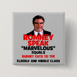 Romney erstaunlich button