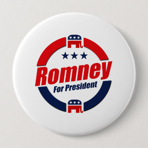 ROMNEY FÜR PRÄSIDENTEN (republikanisch) Button