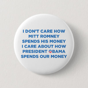 Romney Geld Button