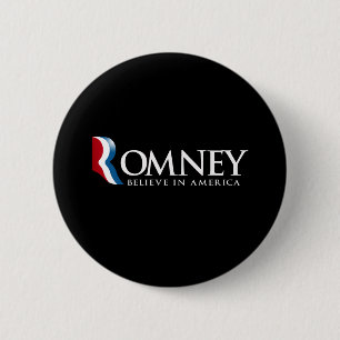 Romney - glauben Sie an Amerika - Button