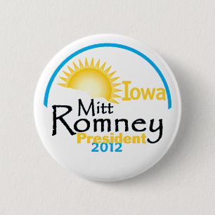 Romney IOWA Button