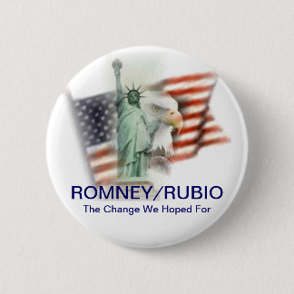 Romney/Kampagnen-Knopf Rubio-Wahl-2012 Button