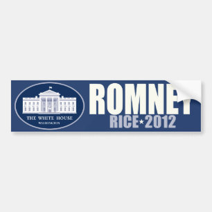 Romney - Reis - 2012 Autoaufkleber