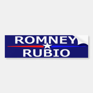ROMNEY RUBIO Autoaufkleber