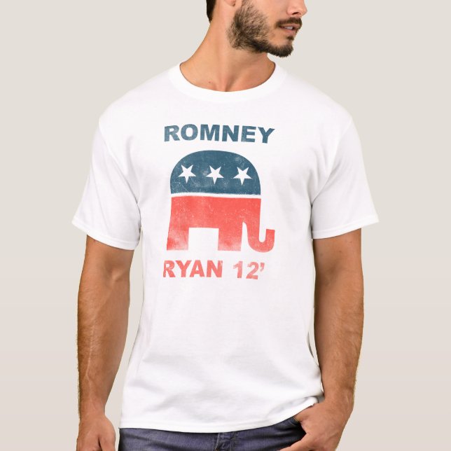 Romney Ryan 12 T-Shirt (Vorderseite)