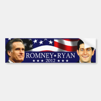 Romney/Ryan 2012 Autoaufkleber