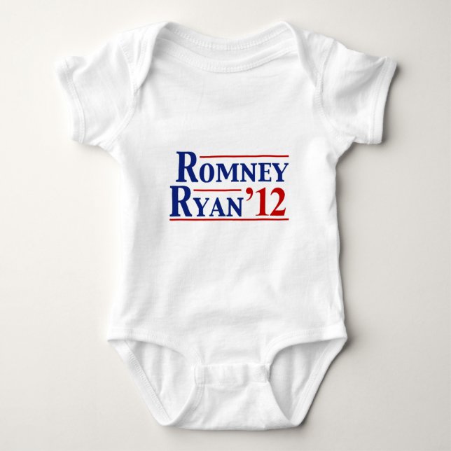 Romney Ryan 2012 Baby Strampler (Vorderseite)