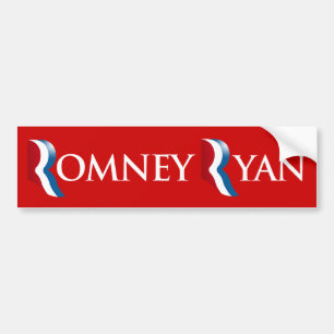 ROMNEY RYAN 2012 BANNER.png Autoaufkleber
