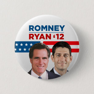 Romney Ryan 2012 Button