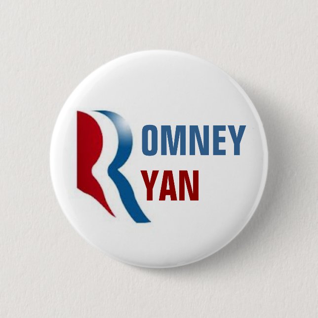 Romney Ryan 2012 Button (Vorderseite)