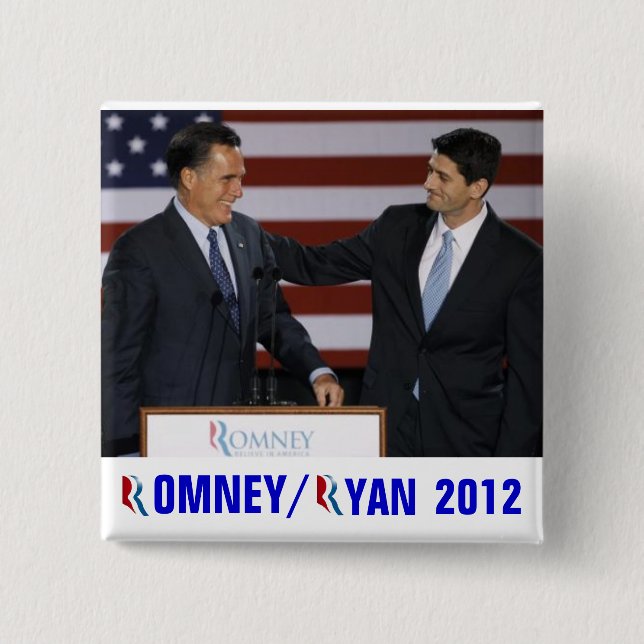 Romney/Ryan 2012 Button (Vorderseite)