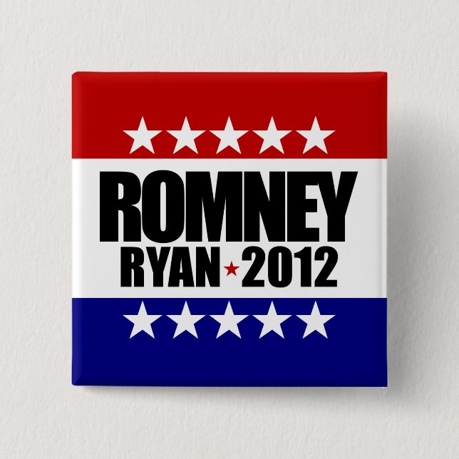 Romney Ryan 2012 Button (Vorderseite)