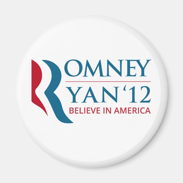 Romney/Ryan 2012 für US-Präsident und VP Magnet (Vorne)
