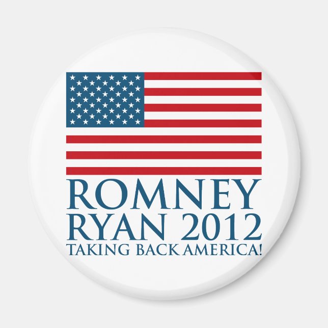 Romney Ryan 2012 Magnet (Vorne)