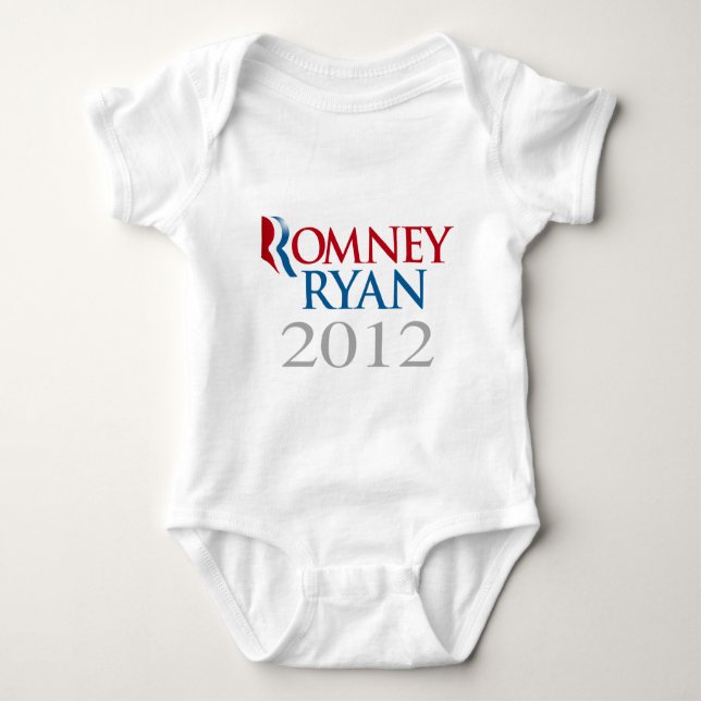 ROMNEY RYAN 2012.png Baby Strampler (Vorderseite)