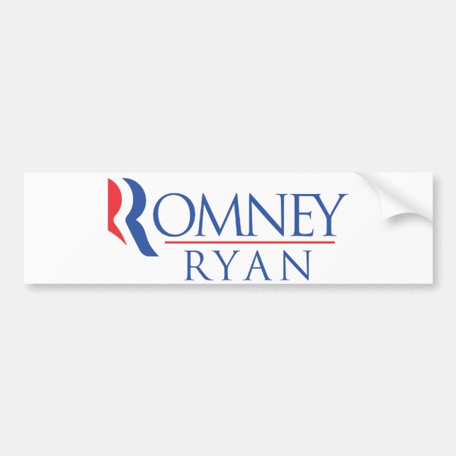 Romney Ryan Autoaufkleber (Vorne)