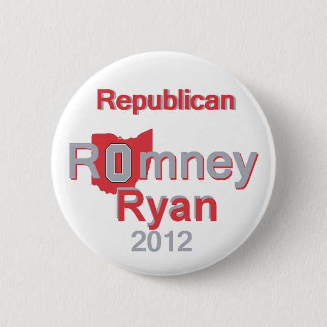Romney Ryan Button (Vorderseite)