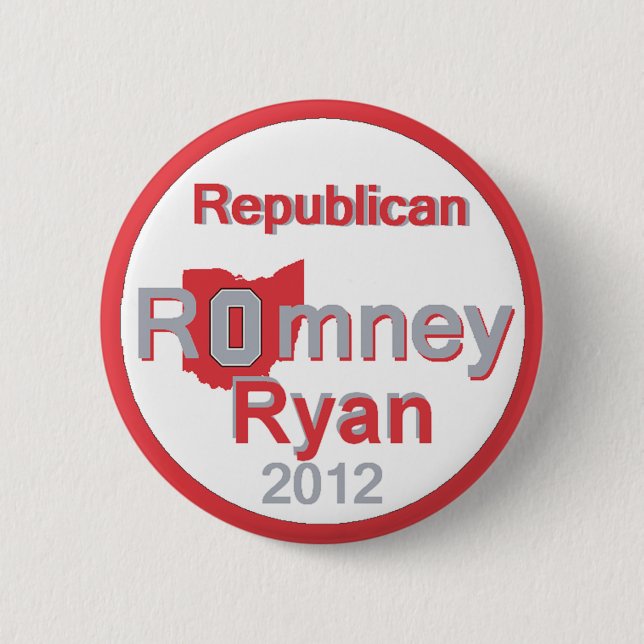 Romney Ryan Button (Vorderseite)