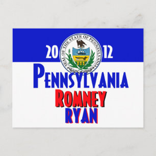 Romney Ryan Postkarte