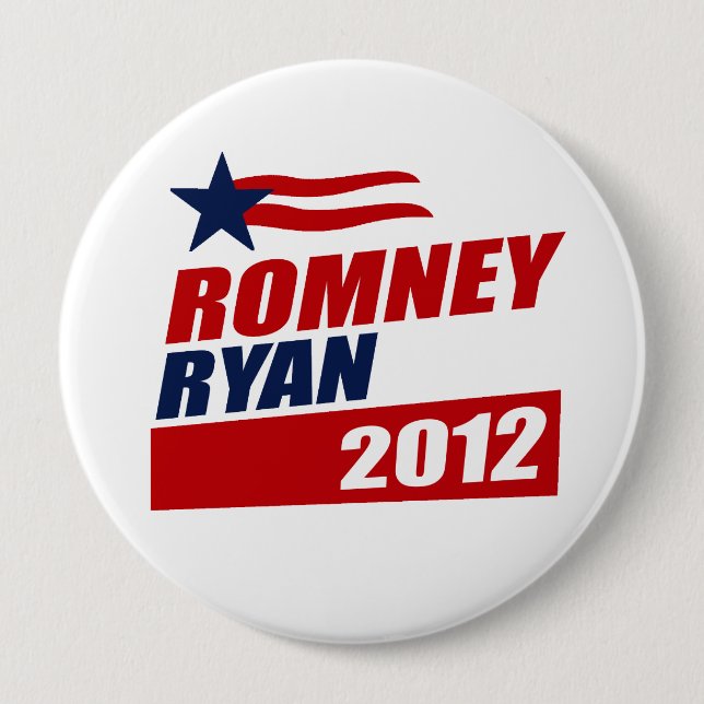 ROMNEY RYAN VP STAR BANNER.png Button (Vorderseite)