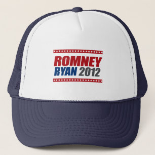 ROMNEY RYAN VP STAR LINE.png Truckerkappe