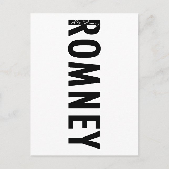 Romney Signature Gear Postkarte (Vorderseite)