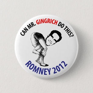 Romney Spaß 2012 Button