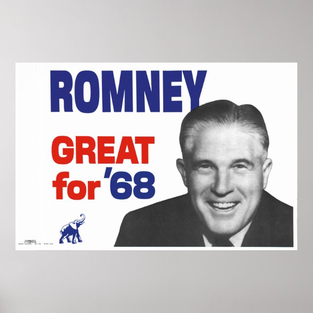 Romney - Toll für 68 Poster (Vorne)