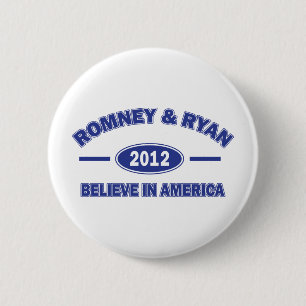 Romney und Ryan 2012 Button