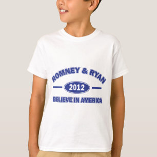 Romney und Ryan glaubve T-Shirt
