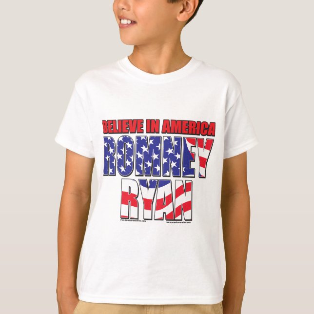 Romney und Ryan T-Shirt (Vorderseite)