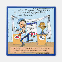 Romney versucht Zingers über Obama Funny Gifts & C