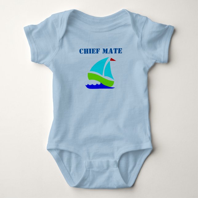 Romper, Chief Mate Baby Strampler (Vorderseite)