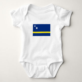 Romper "Curaçaose vlag". Baby Strampler